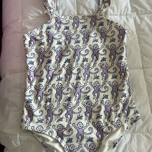 Great Condition!! Roller Rabbit Monkey Print Swimsuit